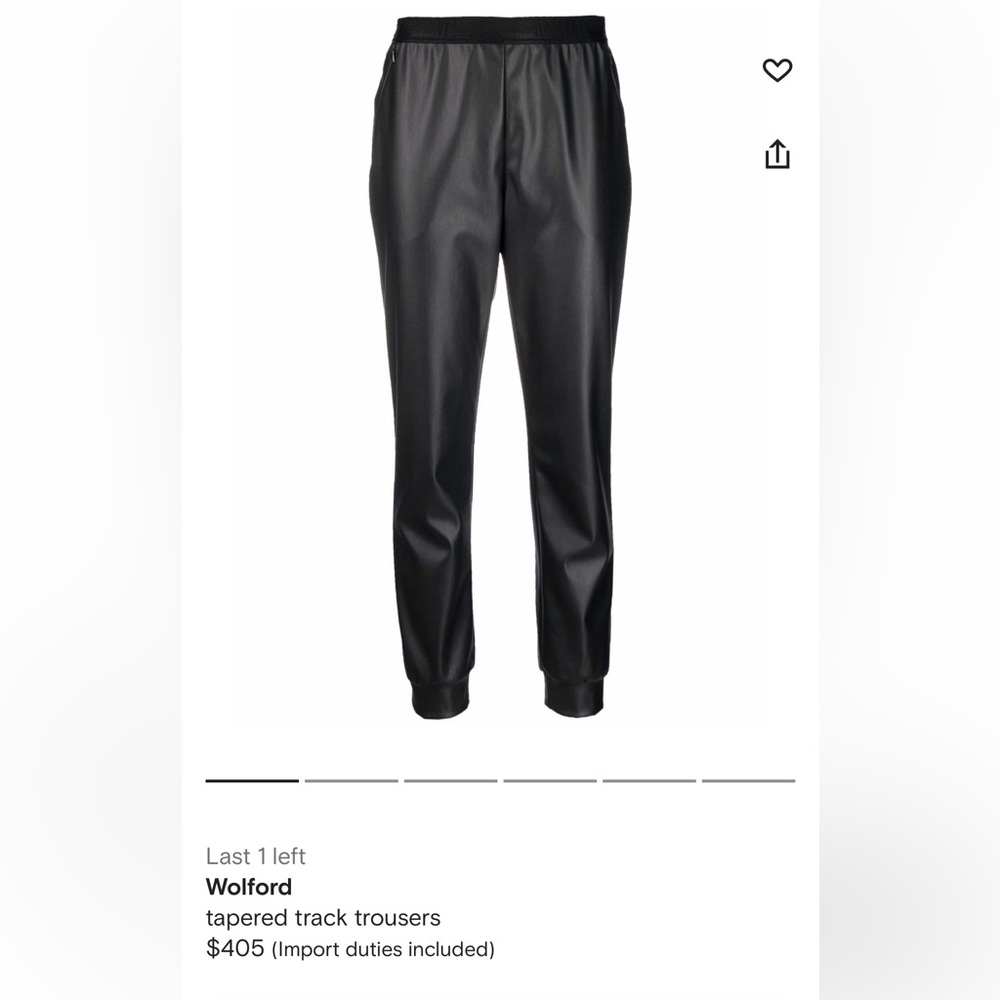 Wolford Vegan Leather Trousers